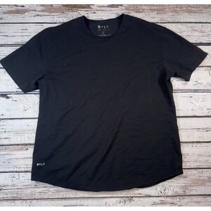 BYLT shirt‎ Mens XXL Black Tee Premium Basics Crew Short Sleeve Casual